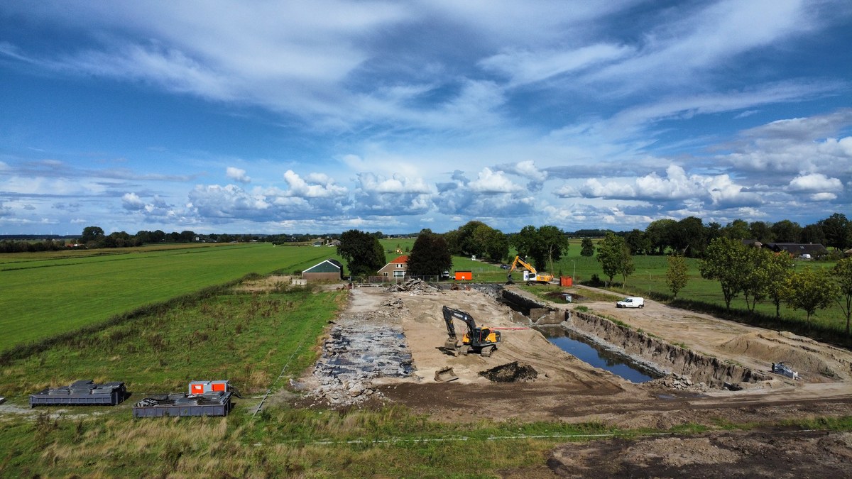 Luchtfoto van Speelpolder